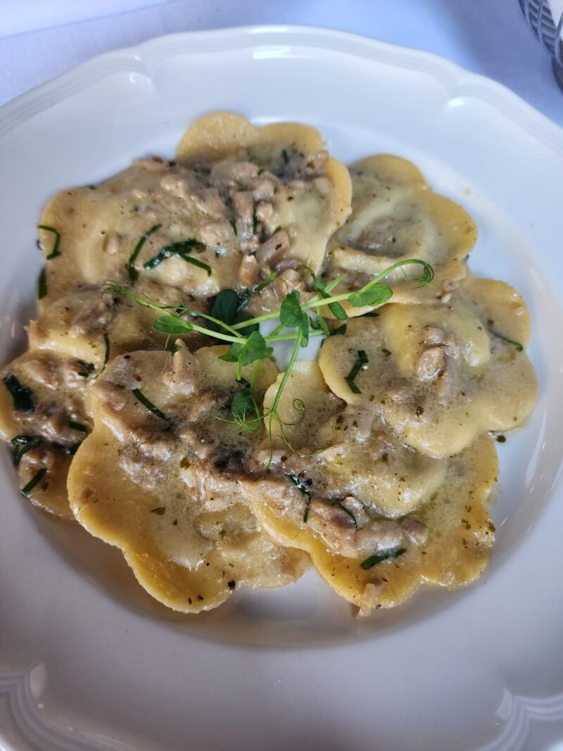 L'aube Patisserie Ravioli Aubergine Grillee