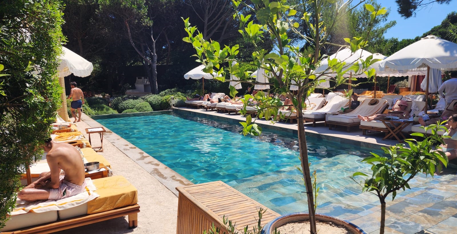 Gigi Ramatuelle Saint Tropez Havuz Bölümü