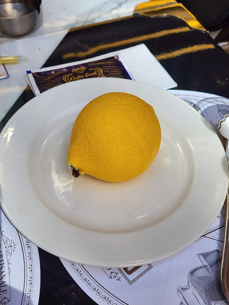 Şekerci Cafer Erol Galataport Lemon Velvet Cake