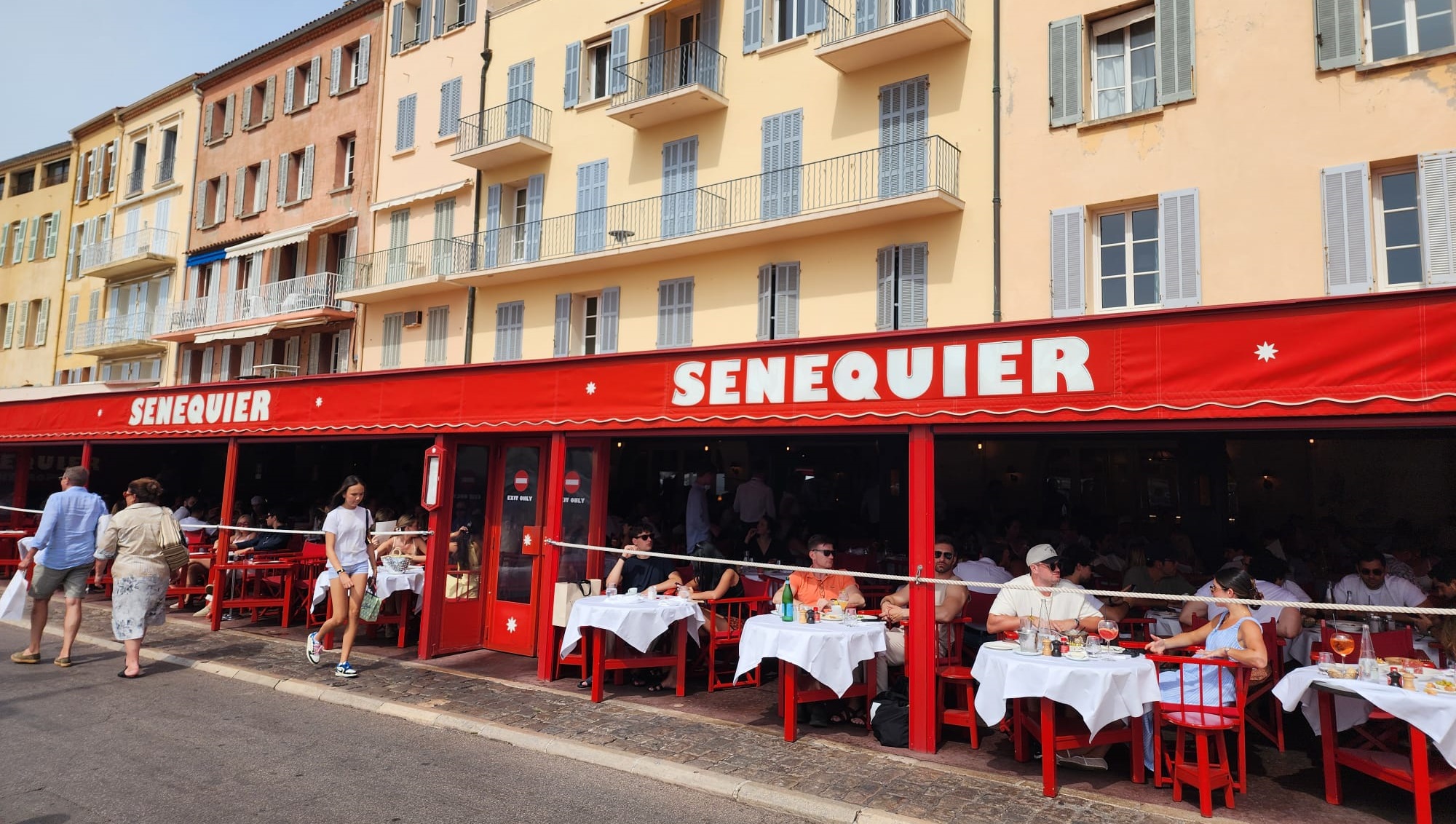 Sénéquier Saint Tropez Girişi