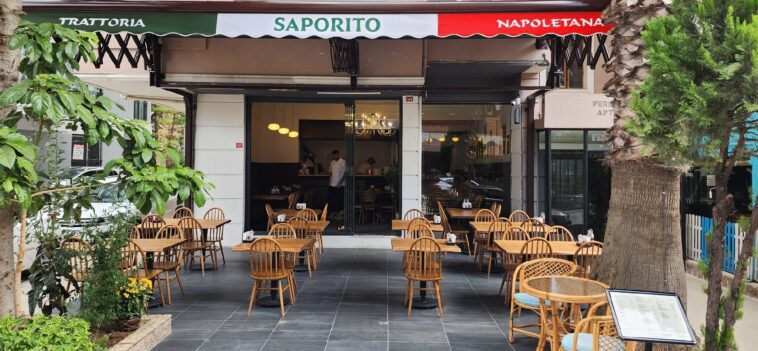 Saporito Trattoria Pizza Bahçe Bölümü