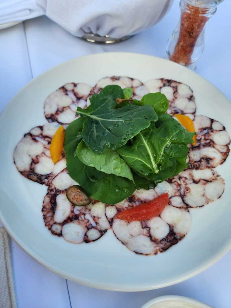 Arbor Ristorante Italiano Carpaccio di Polpo