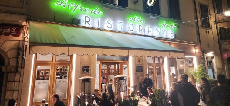 Alfredo alla Scrofa Roma Girişi