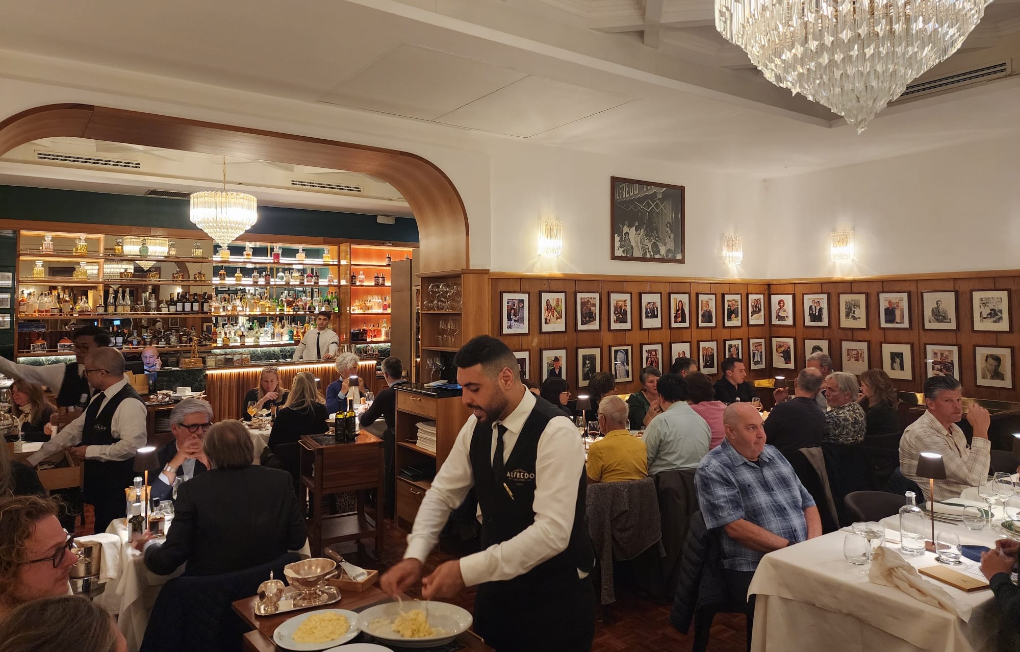 Alfredo alla Scrofa Roma İçerisi 1