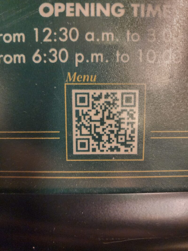 Alfredo alla Scrofa Roma Kasım 2025 Qr Menü Görseli