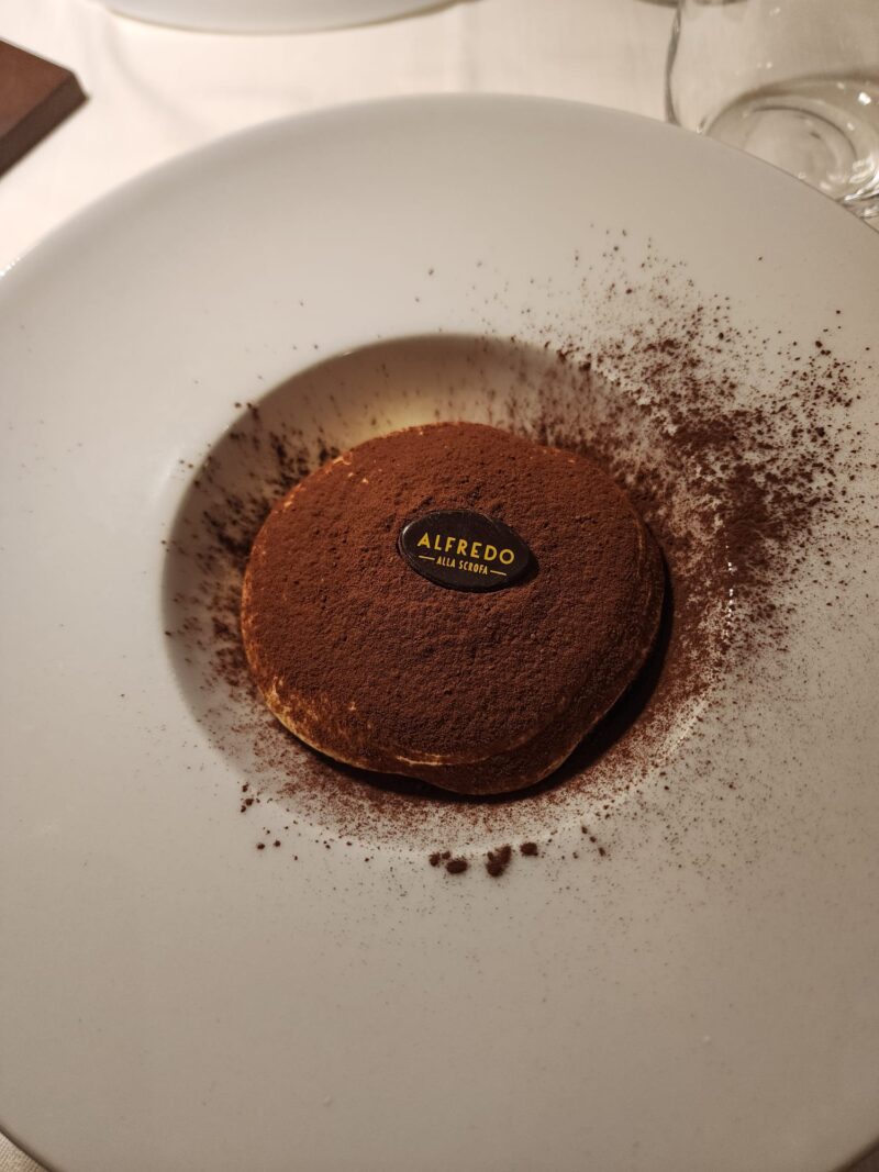 Alfredo alla Scrofa Roma Tiramisu