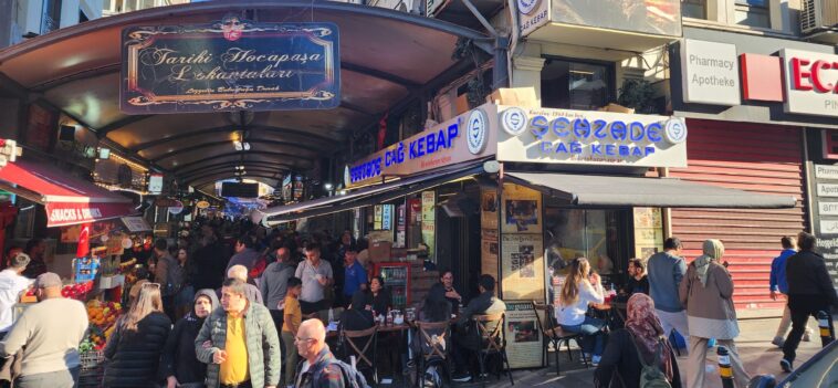 Şehzade Cağ Kebap Hoca Paşa Lokantalar Sokağı