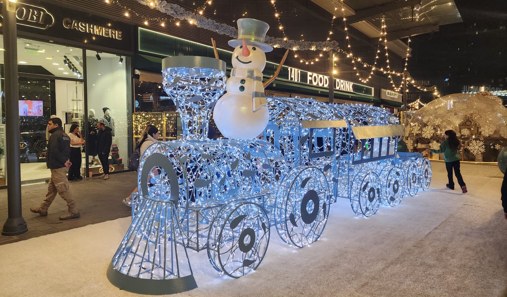 Vadistanbul Yılbaşı Festivali Winter Wonder Işıklı Tren