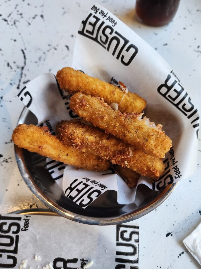 Cluster Burger Cadde Mozarella Çubukları