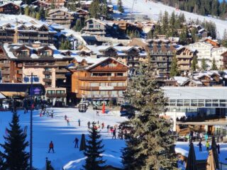 Courchevel 1850 Manzarası