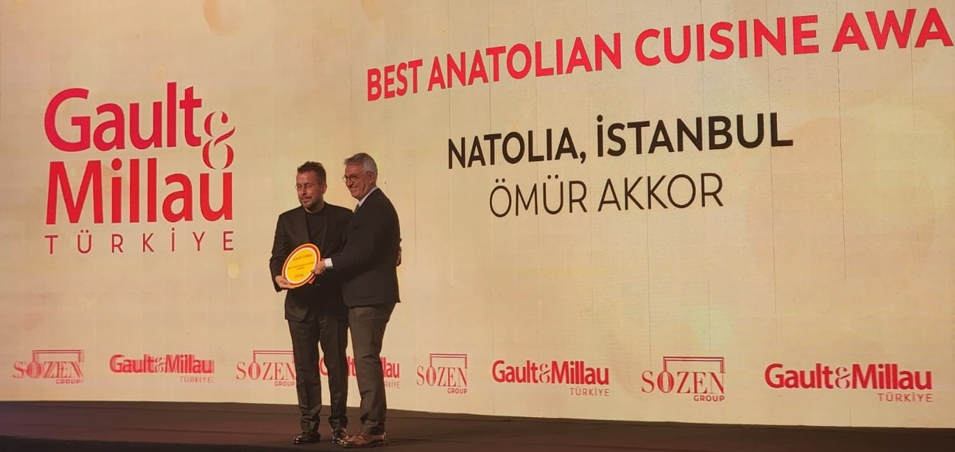 Gault Millau Türkiye Rehberi En İyi Anadolu Restoranı Ödülü Ömür Akkor