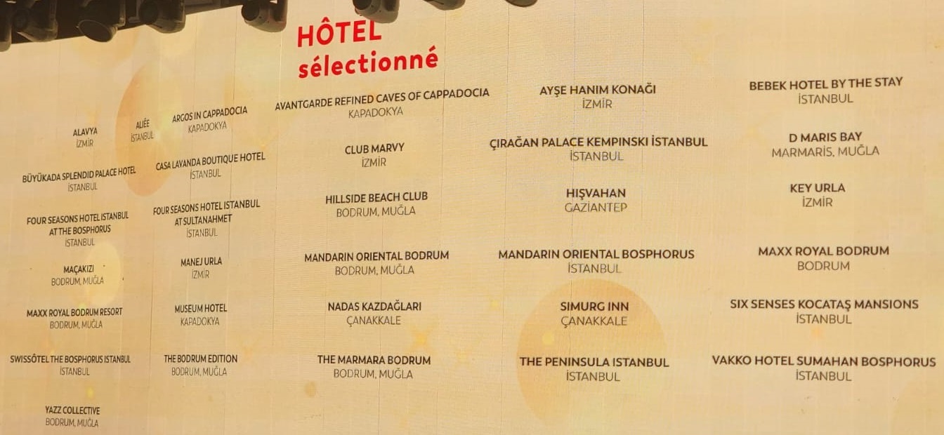 Gault Millau Türkiye Rehberi Hotel Selectionne