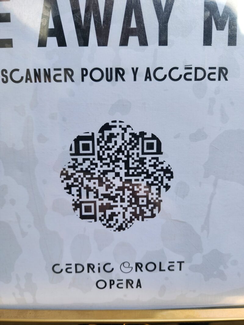 Cedric Grolet Opera Mart 2026 Qr Menü Görseli
