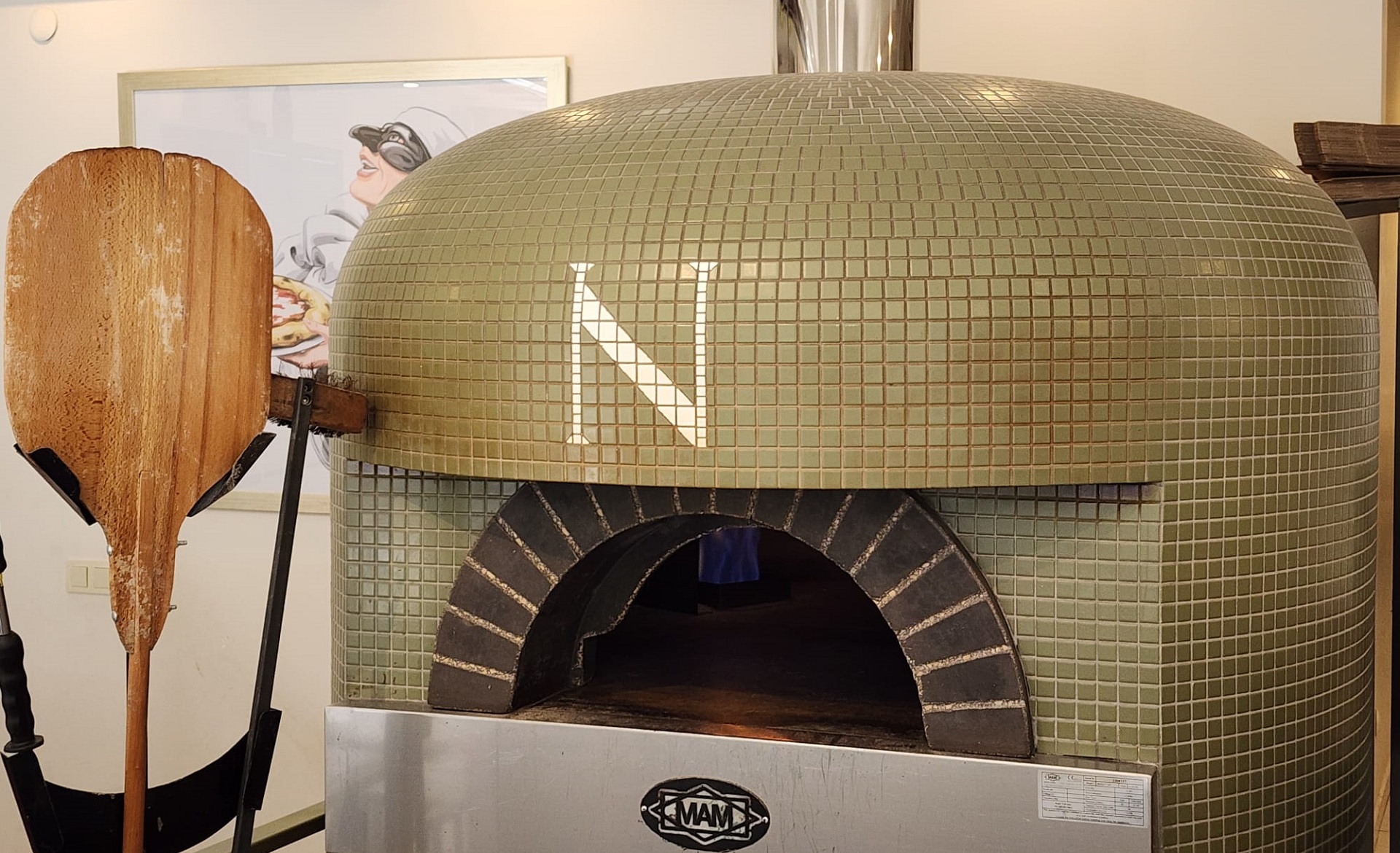 Pizzeria Il Pellicano İtalyadan Gelen Özel Pizza Fırını