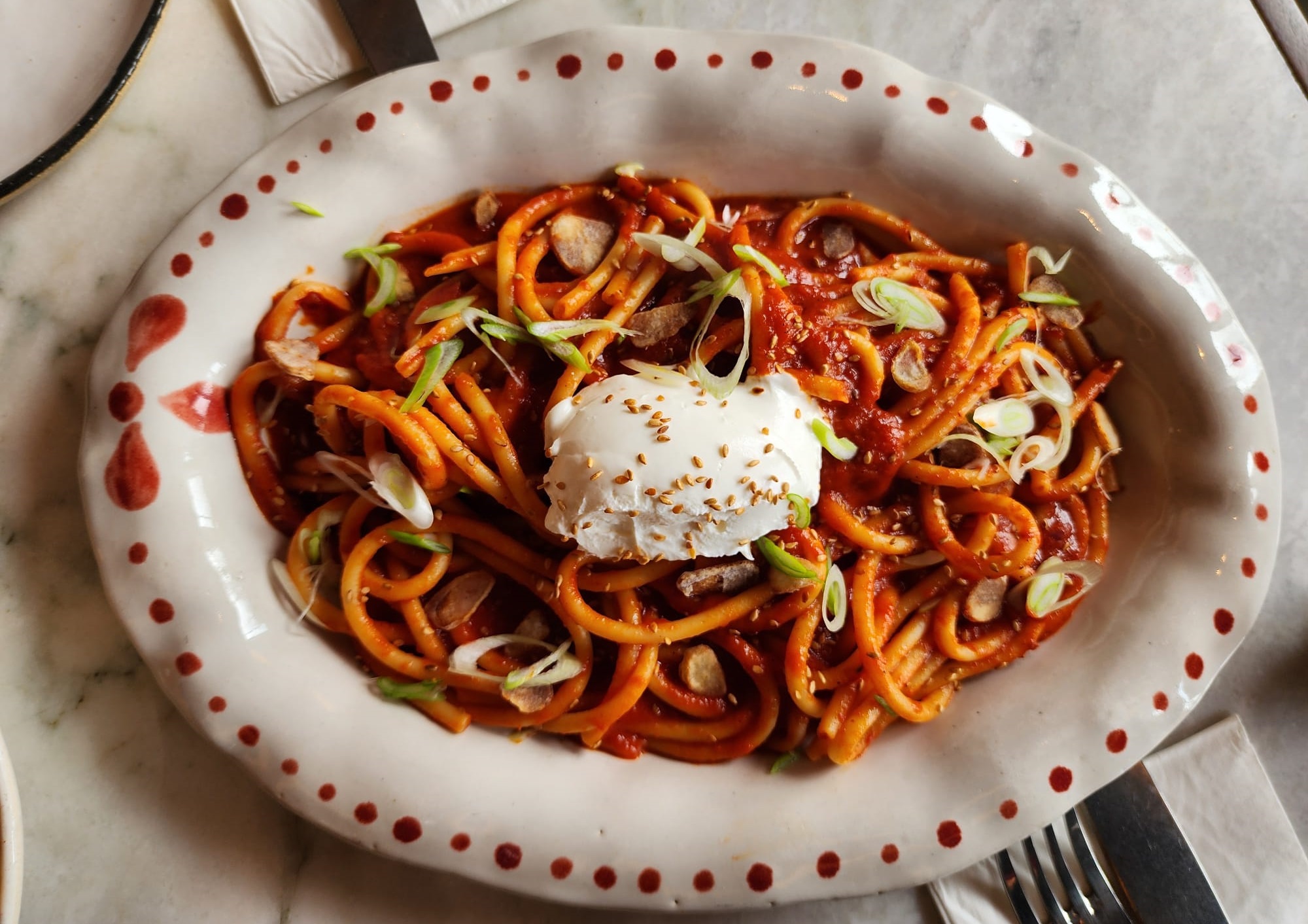 Todos Los Dias Gochujang Bucatini Makarna