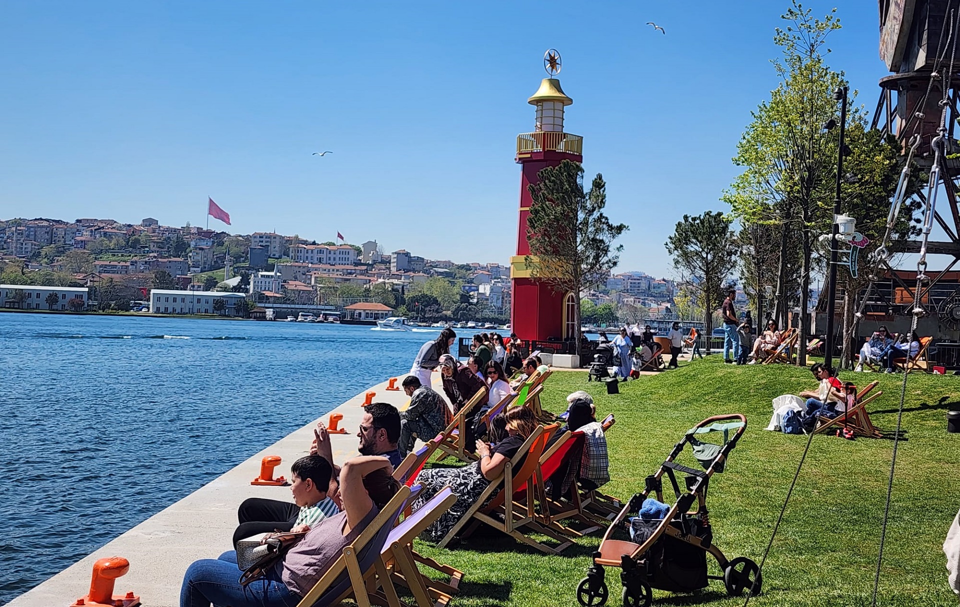 Tersane İstanbul Bahar Festivali Deniz Manzarası