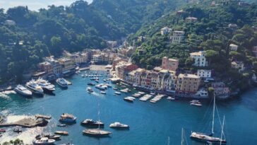 Portofino Manzarası Castello Brown