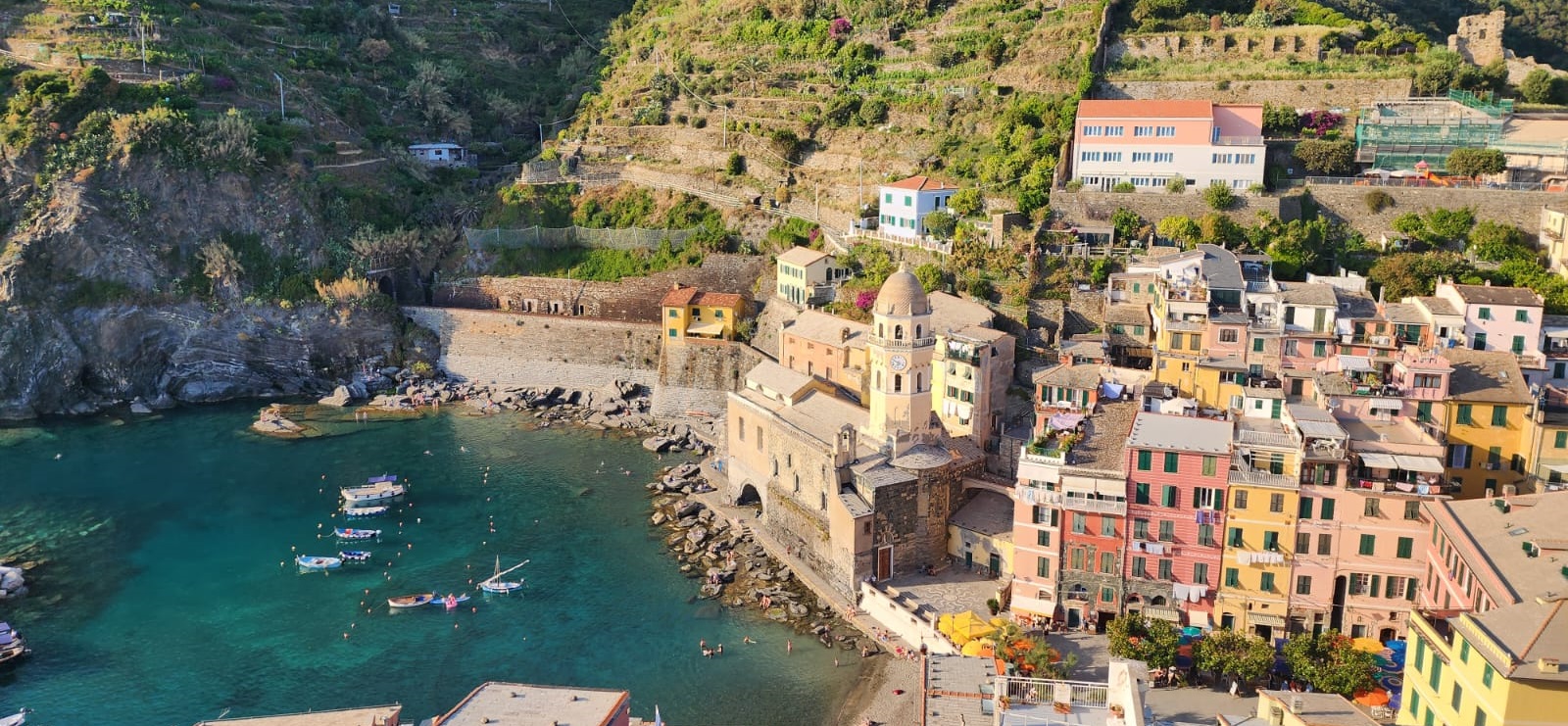 Vernazza Cinque Terre Manzarası