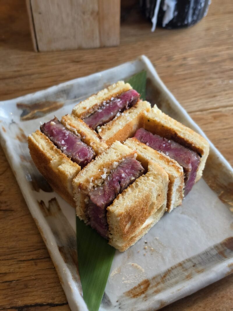Birdman Japanese Grill Wagyu Sando
